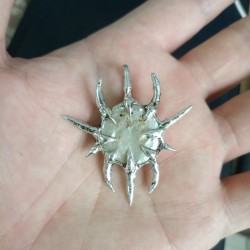 约43mm焊锡淡水珍珠随形荆棘吊坠